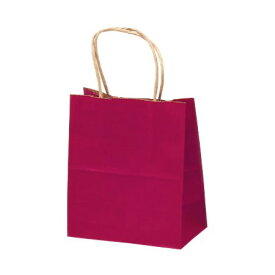 ササガワ/手提げバッグ　赤　10枚　10枚袋入/50-6910【01】【取寄】 ラッピング用品 、梱包資材 ラッピング袋・プレゼント袋 手提げ紙袋