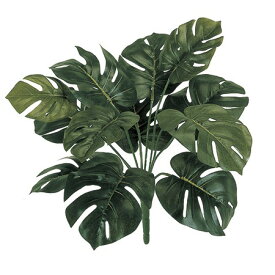 【造花】MAGIQ東京堂/モンステラブッシュ GREEN 0/FG008107【01】 造花（アーティフィシャルフラワー） 造花葉物、フェイクグリーン モンステラ