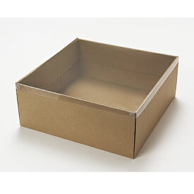 リースボックスS　5枚/GF000370【01】【取寄】 ラッピング用品 、梱包資材 ラッピング箱・ギフトボックス クリアケース(ボックス)