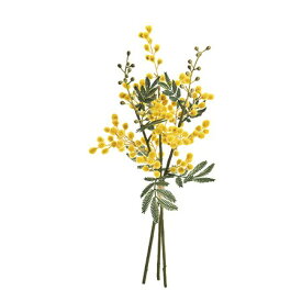 【造花】MAGIQ東京堂/プリムミモザバンドル　YELLOW/FM007187【01】 造花（アーティフィシャルフラワー） 造花 花材「ま行」 ミモザ