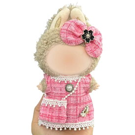 wy29a#ぬいぐるみ 服 17cm 当日発送 5type 7color 大好き ぬい服 リボン ヘアクリップ バッグ 最新 ドール服 かわいい 推し活 グッズ ワンピース 着せ替え 洋服