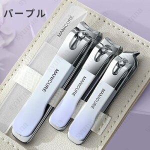 爪切りセット (br222) 日本国内当日発送 4点セット グルーミング ネイルケア 爪切り 爪磨き 手足用 巻き爪 甘皮切り ステンレス 身だしなみ お手入れ 旅行 出張