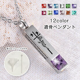 遺骨ペンダント (gh98#) 当日発送 12color メモリアルペンダント 手元供養 テンレス 遺骨入れ 遺骨カプセル 仏具 ネックレス アクセサリー 遺骨ジュエリー 納骨