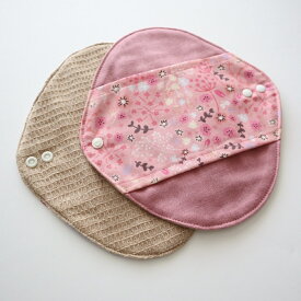 またまわた用 オーガニックコットンのポケット付きライナー レギュラーサイズ 1枚入り またまわた別売り 華布 ドロップスの木 布ライナー 布ナプキン