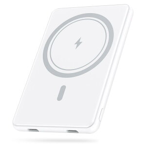 ���o�C���o�b�e���[ MagSafe�Ή� 8000mAh PD20W �}���[�d ���C�����X�[�d �}�O�l�b�g�� �����^ �y�� ���^ PSE�F�� iPhone12 13 14 15 16 17 Android �Ή� �R���p�N�g
