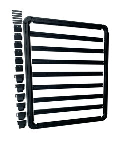 JB64ジムニー/JB74ジムニーシエラ 専用 ルーフラック フラットタイプ 組立式 アルミ製 JP-SDXLK01