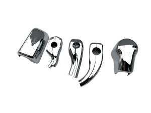 日野 エアループ プロフィア メッキ サブ ミラー ステー カバー 5点セット 電動 リモコンミラー車専用プロフィア後期デコトラ JP-ZJW079LR