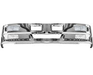 三菱ふそうジェネレーションキャンターH14/7~H22/10ワイドメッキハイブリッドFバンパー2000x450フォグラ…