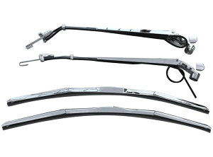 日野 17レンジャー 標準車 ワイド車 平成29年6月〜現行 メッキ ワイパーアーム ワイパーブレード ワイパーセット JP-YG016