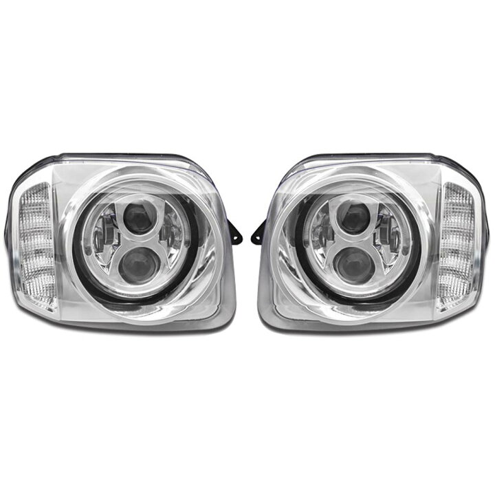 楽天市場】JB23 ジムニー LED リング 付き LED ウィンカー フル メッキ 