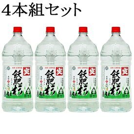 【芋焼酎】　飫肥杉　爽　20度　4L（4000ml）　ペットボトル　4本組セット（ケース）　製造元：井上酒造[宮崎県]　【条件付送料無料】(沖縄県全域と各県離島地域は無料対象外、ご注文確定後に別途送料請求発生)