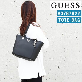 ゲス バッグ VG787922 BLACK ブラック NOELLE トートバッグ チャーム付き バック GUESS ab-478200 ブランド