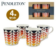 在庫処分 PENDLETON ペンドルトン マグカップ 4点 セット XC710-53966 CERAMIC MUG SETS セラミック マグ…