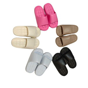 サンダル 男女兼用 厚底 EVA素材 無地 シンプル おしゃれ 防滑 柔らかい クッション性 浴室 室内用 ベランダ 普段使い 春夏 通気性 防水 耐摩耗性 オープントゥ