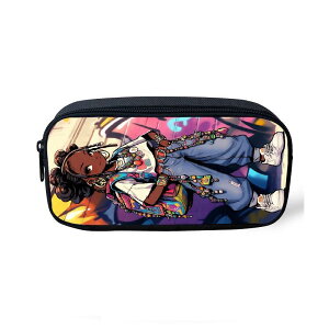 ペンケース キッズ 子供用 小中学生 男の子 女の子 筆箱 文具ポーチ 小銭入れ コインケース シンプル カジュアル スクール風 キャラクター かわいい ソフト ポリエステル製