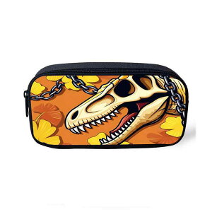 筆箱 小学生 男の子 女の子 ユニセックス 恐竜柄 シンプル トレンド おしゃれ かわいい 文房具 ペンケース 収納ポーチ コインケース ポリエステル素材 多機能 大容量 カジュアル ソフトタイ