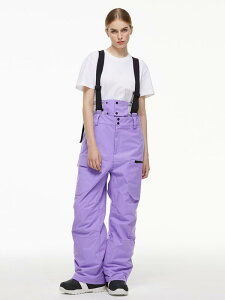 スキーパンツ 男女兼用 ビブパンツ サロペット 冬用 防風 防水 保温 厚手 スノーボード スキー 耐久性 通気性 ウィンタースポーツ スノーアクティビティ ブラック ブルー ピンク