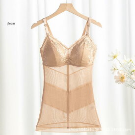 ボディシェイパー 補正下着 レディース 女性用 カップ付き 極薄 お腹引き締め ぽっこりお腹対策 ウエスト補正 スタイルアップ 美ボディ ナイロン オールシーズン キャミソールタイプ