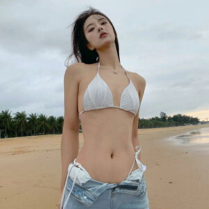 水着 レディース スイムウェア セクシー ビキニ セパレート 長袖 UVカット カバーアップ ビーチガウン 3点セット 体型カバー リゾート プール ホワイト ワイヤー入り ポリプロピレン素材 春