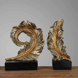 置物 ヨーロピアン スタイル 羽根 オブジェ 動物 高級感 彩色 ユニーク 家庭 店舗用 リビング ダイニング テレビボード ワインキャビネット 装飾 合成樹脂製