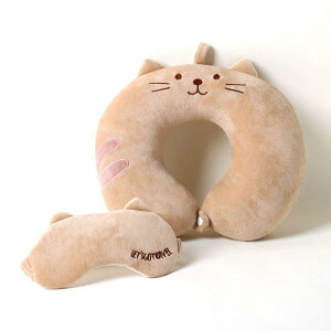 U型枕 キャラクター かわいい ネックピロー 首枕 クッション 車用 旅行 昼寝 オフィス 仮眠 綿素材 持ち運び ドライブ 飛行機 新幹線 リラックス 快適