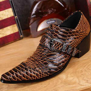 ドレスシューズ 靴 メンズ 韓国風 イギリス風 おしゃれ トレンド ビジネス フォーマル ポインテッドトゥ レザー カジュアル 通勤用 通気性 ローカット ブラウン 合皮