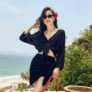 水着 レディース 春夏 セクシー ビキニ 大きいサイズ ぽっちゃりさん向け 着痩せ 体型カバー グラマーさん セパレート 4点セット ハイウエスト パッド付き ノンワイヤー 伸縮性 無地 三角シ