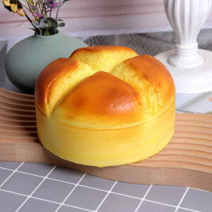 スクイーズ 食品サンプル 低反発 パン フードモチーフ フェイクフード リアル もちもち やわらかい しっとり ストレス解消 癒し 握るおもちゃ インテリア 飾り(x2)