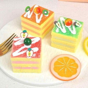 食品サンプル PU リアル ケーキ 菓子 模型 結婚式 誕生日 パーティー デザート ディスプレイ ショーケース 飾り おままごと 小道具 玩具