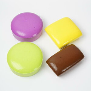 おもちゃ PU 低反発 スクイーズ パン トースト 蒸しパン リアル 食品サンプル ストレス解消 ストレス発散 癒しグッズ 握るおもちゃ やわらか触感(x5)