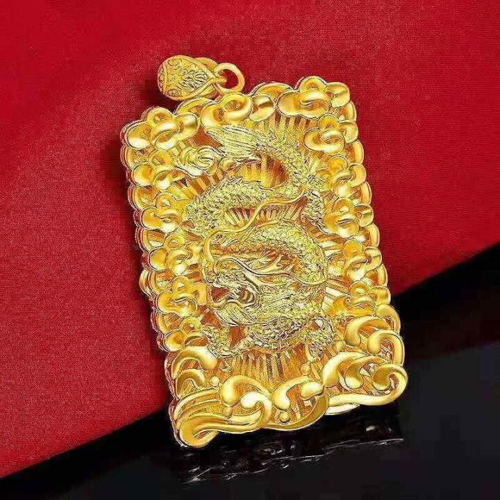 楽天市場】ペンダント ネックレス メンズ ベトナム風 サンドゴールド調 