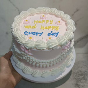 食品サンプル ケーキ ダミーケーキ 20cm 誕生日 バースデー フェイクスイーツ 模型 軽量 フォーム製 店舗ディスプレイ モデルルーム 撮影小物 フォトプロップス オブジェ モダン インテリア