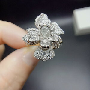 w fB[X S925Vo[ ԕ g I[o 5x7mm 18KbL zCgS[h [YS[h CG[S[h ʋ ItBX H~