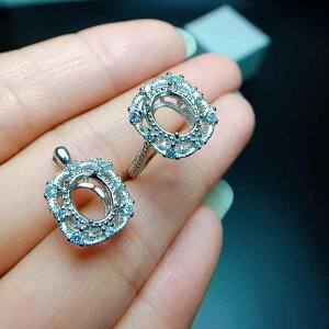 ジュエリーセット レディース ライトラグジュアリー S925 シルバー 指輪 フリーサイズ ネックレス トップ 空枠 6ミリ 8ミリ 18Kホワイトゴールドメッキ ローズゴールドメッキ イエローゴール