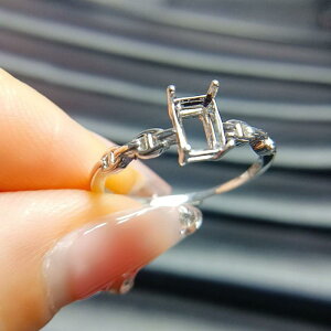 w fB[X S925 Vo[O Vv GKg ` 4×6mm g v`iJ[ S[hJ[ I[vO ߉\ ItBX JWA ig