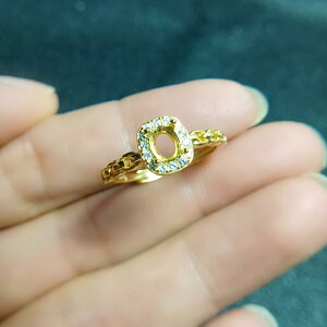 w fB[X S925Vo[ 18KzCgS[h [YS[h CG[S[h R[eBO I[o^ g t[TCY 3×4mm 4×5mmΉ nhCh DIY WG[p[c(x2)