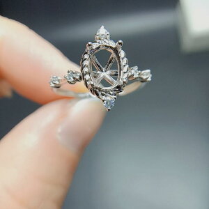 w fB[X S925 Vo[ g I[o 5×7mm 18KzCgS[hbL [YS[h t[TCY fUC ʋ t@bV