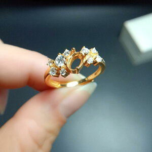 w fB[X Vo[925 g ȉ~ 4x6mm 18KS[hbL zCgS[h [YS[h CG[S[h Vv t@bV JWA tH[} ItBX ig TCY