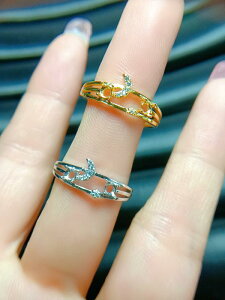 指輪 レディース S925 シルバー 空枠 ラウンド 3mm オープンリング サイズ調整可能 軽量 プラチナカラー ゴールドカラー ファッションリング デイリーユース