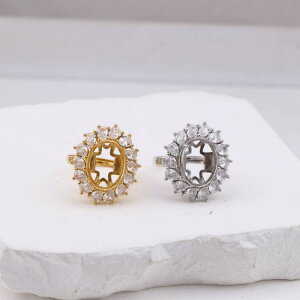 w g ͂ߍ 925Vo[ g  ȉ~ ` ԕ I[vO t[TCY dCbLH nhCh DIY  ؍X^C 􉽊w͗l