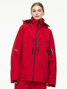 スキーウェア ユニセックス ジャケット 秋冬 アウトドア 防風 防水 保温 通気性 耐摩耗性 スノーボード スキー アメリカンスタイル ウィンタースポーツ