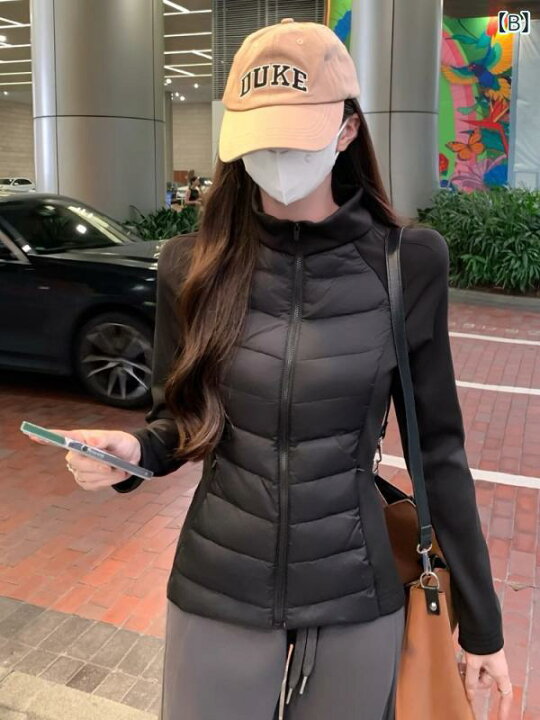 楽天市場】ダウンジャケット レディース 女性用 スリムフィット 