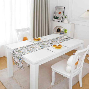テーブルランナー テーブルマット ランチョンマット テーブルセンター ポリエステル 花柄 ボタニカル柄 スター柄 クリスマス柄 プリント おしゃれ インテリア デコレーション リビング ダ