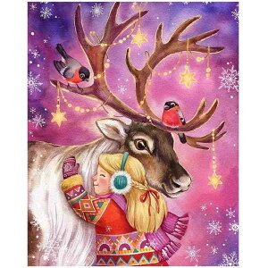 _ChA[g Lbg ̎q NX}X giJC DIY 5D G LoX _ Vv t[Ȃ  CeA A[gpl rO Q  Ǐ(x2)