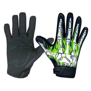 グローブ メンズ レディース ユニセックス フルフィンガー スカルデザイン バイク オートバイ 自転車 サイクリング ナイロン製 耐衝撃 滑り止め 秋冬 スポーツ アウトドア ツーリング 運転