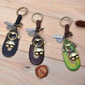 キーホルダー メンズ レディース 男女兼用 本革 牛革 レザー ハンドメイド 手編み 栓抜き 多機能 キーチェーン キーリング シンプル クリエイティブ おしゃれ 車用 アクセサリー 小物 プレゼ