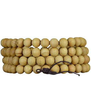 数珠ブレスレット 念珠 男女兼用 カップル 崖柏 古材 高油分 108玉 8mm玉 素木珠 研磨仕上げ 上質 民族風 コレクターズアイテム 普段使い お守り 開運 魔除け