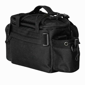 フィッシングバッグ メンズ タックルバッグ 多機能 ウエストバッグ ショルダーバッグ ボディバッグ アウトドア レジャー 軽量 撥水加工 キャンバス ブラック