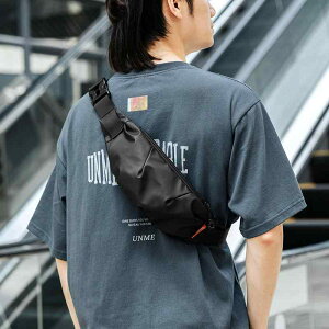 スリングバッグ メンズ 男性用 多機能 オックスフォード生地 防水 軽量 スポーツ 普段使い 学生 斜め掛け ワンショルダー 小型 横型 スクエア スマホ収納 貴重品ポケット デイリーユース