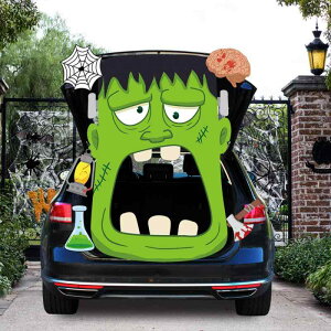 �E�H�[���X�e�b�J�[ �n���E�B�� �t�����P���V���^�C�� �����X�^�[ �� �g�����N �h�A �K���[�W �ǖ� ���� PVC �h�� �f�R���[�V�����V�[�g ���r���O �X�� �C�x���g �p�[�e�B�[ ���O ���� ���ʃ^